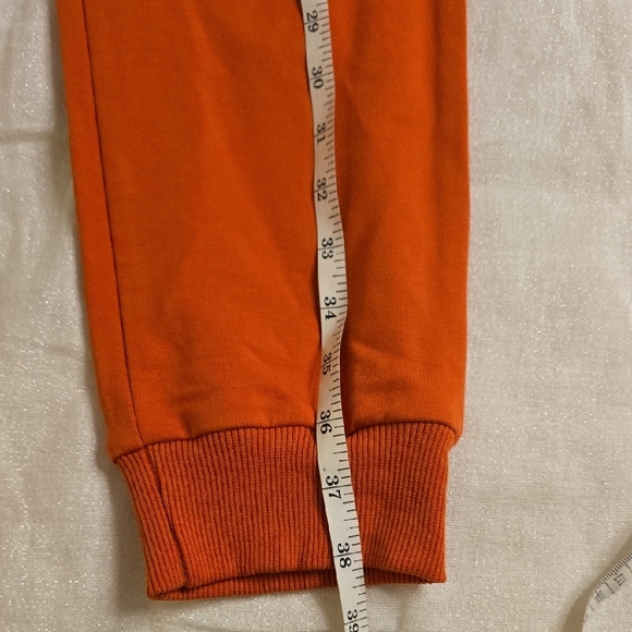 Aho Primo Joggers with Elastic Cuffs. Orange. - Picture 12 of 13